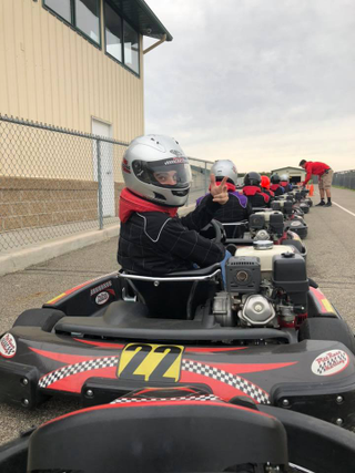 Illustration for article titled First time karting